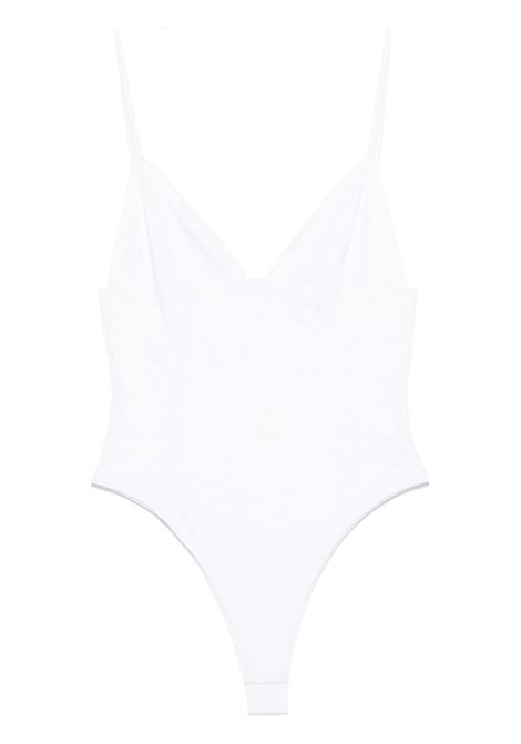 Body le body spallina in bianco Jacquemus - donna JACQUEMUS | Body | 243JS1902311100