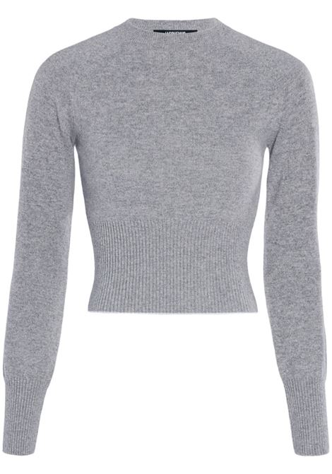 Maglione La Maille Soglia in grigio Jacquemus - donna