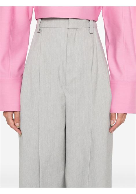 Light grey Le Pantalon Curzio trousers Jacquemus  - women JACQUEMUS | 243PA1171660910