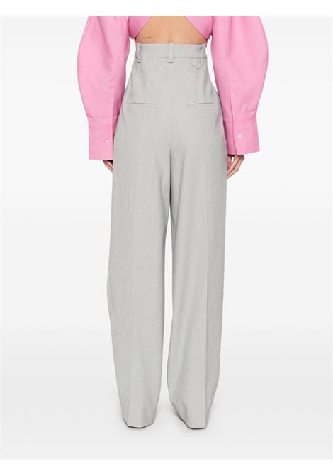 Light grey Le Pantalon Curzio trousers Jacquemus  - women JACQUEMUS | 243PA1171660910