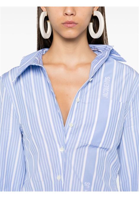 Light blue la chemise pablo shirt Jacquemus - women  JACQUEMUS | 243SH06216913EV