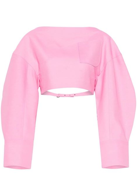 Top Le Haut Casaco in rosa Jacquemus - donna JACQUEMUS | Top | 243SH0721644430