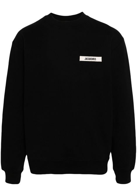 Black Le Sweatshirt Gros Grain top Jacquemus - unisex JACQUEMUS | 245JS2062036990