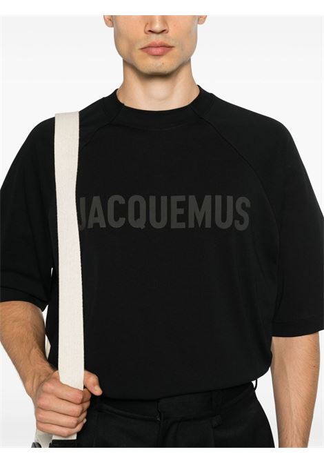 Le T-shirt Typo in nero Jacquemus - uomo JACQUEMUS | 245JS2122011990