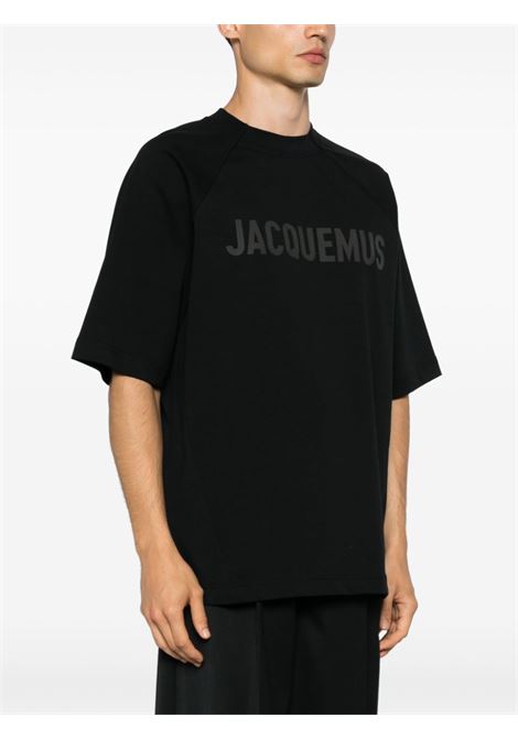 Le T-shirt Typo in nero Jacquemus - uomo JACQUEMUS | 245JS2122011990