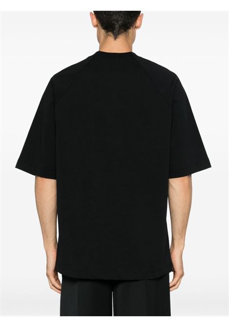 Le T-shirt Typo in nero Jacquemus - uomo JACQUEMUS | 245JS2122011990