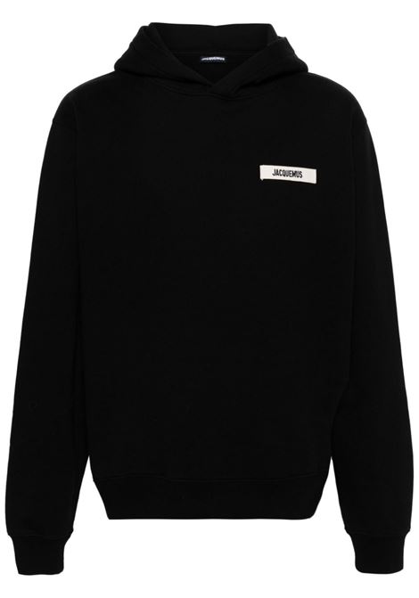 Felpa le sweatshirt gros grain  in nero - unisex JACQUEMUS | 245JS2472036990