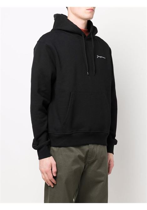 Black hooded sweatshirt - men JACQUEMUS | 245JS3102120990