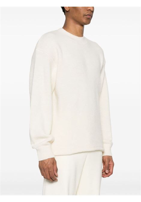 Maglione Le Pull in lana bianca Jacquemus - uomo JACQUEMUS | 245KN2952329130