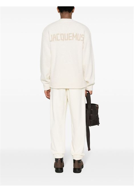 White Le Pull jumper Jacquemus - men JACQUEMUS | 245KN2952329130