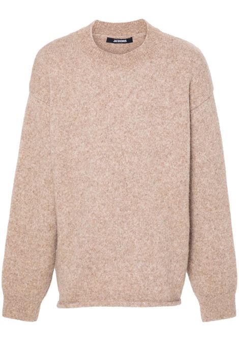 Beige le pull jacquemus jumper Jacquemus  - men JACQUEMUS | 245KN2952329151