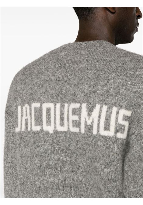 Grey wool Le Pull Jacquemus jumper - men JACQUEMUS | 245KN2952329950