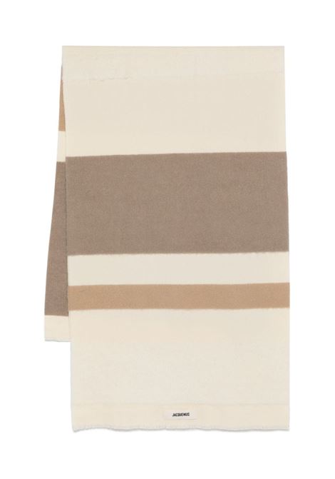 Beige L'Echarpe Arazzo scarf Jacquemus - unisex JACQUEMUS | Scarves | 246AC6835206015