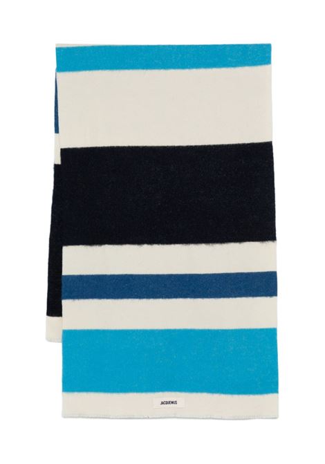 Blue L'Echarpe Arazzo scarf Jacquemus - unisex