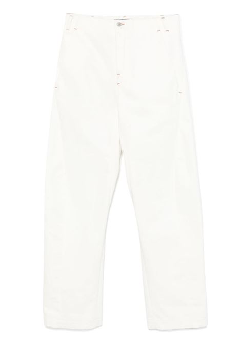 Jeans affusolati in bianco Jacquemus - donna