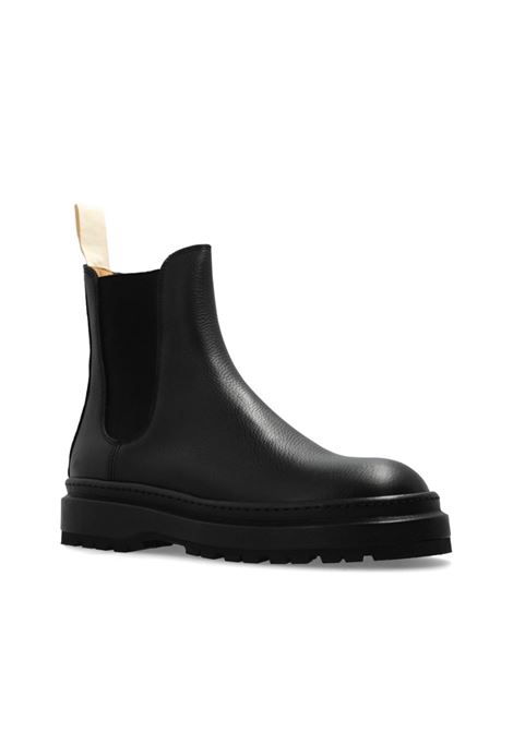 Stivaletti les bottines pavane in nero Jacquemus - uomo JACQUEMUS | 246FO1564324990