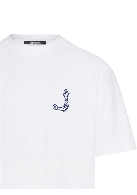 Le T-shirt Mervo in bianco Jacquemus - uomo JACQUEMUS | 246JS1512125100