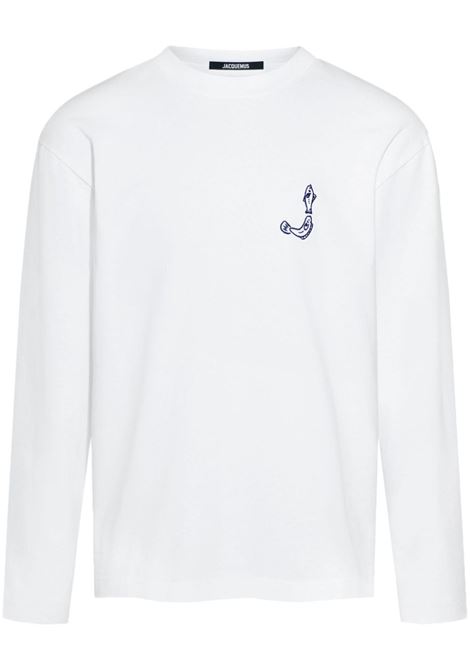 White Le T-shirt Mervo Jacquemus - men JACQUEMUS | T-shirt | 246JS1522125100