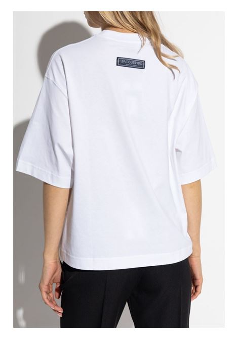 Le T-shirt Scesa in bianco Jacquemus - uomo JACQUEMUS | 246JS27524533FI