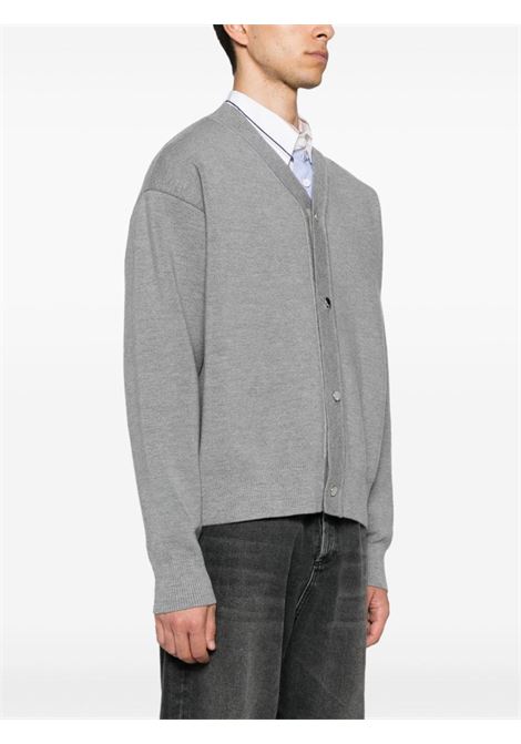 Cardigan con bottoni le cardigan boutonne in grigio Jacquemus - uomo JACQUEMUS | 246KN2922359950