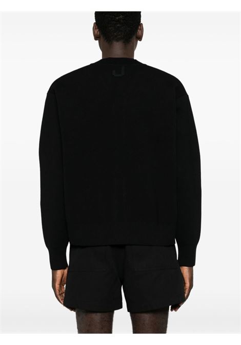 Le Cardigan Boutonne in lana in nero Jacquemus - uomo JACQUEMUS | 246KN2922359990