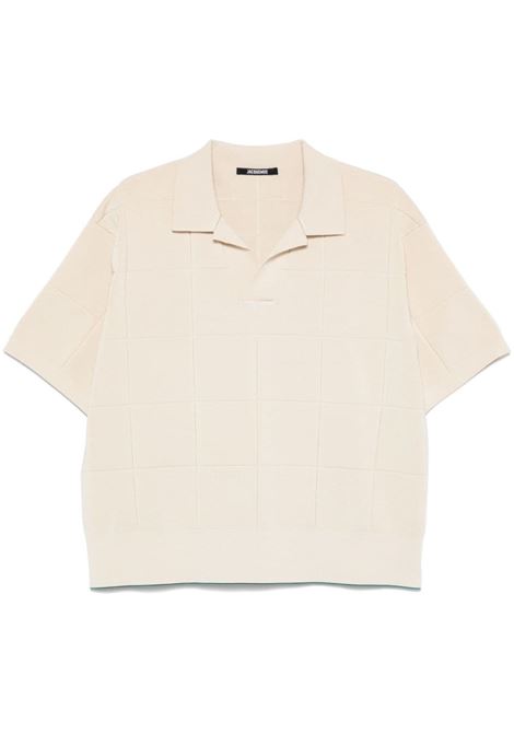 White Le Bacino polo Jacquemus - men