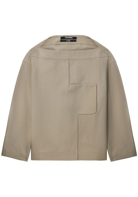 Felpa Le haut Ameno in beige Jacquemus - uomo JACQUEMUS | Felpe | 246TO0241629150