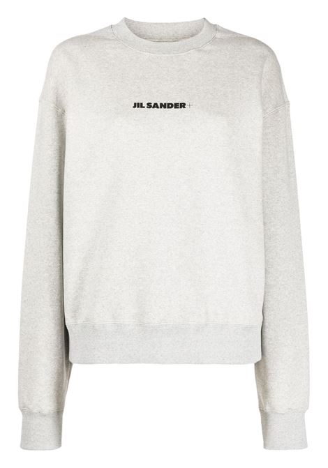 Grey logo-print sweatshirt JIL SANDER - women JIL SANDER | Sweatshirts | J40GU0001J20010052