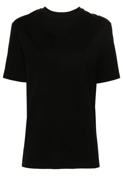 T-shirt con stampa in nero di Jil Sander - donna