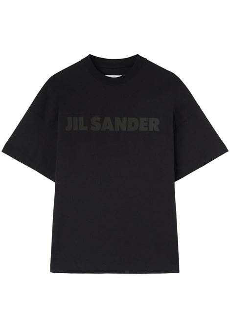 T-shirt con logo in nero Jill Sander - donna JIL SANDER | T-shirt | J03GC0137J20243001