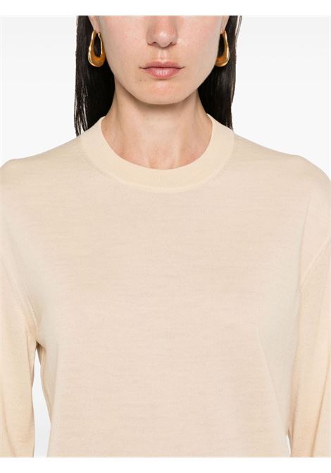 Beige round neck sweater Jil Sander - women JIL SANDER | J04GP0001J14531268