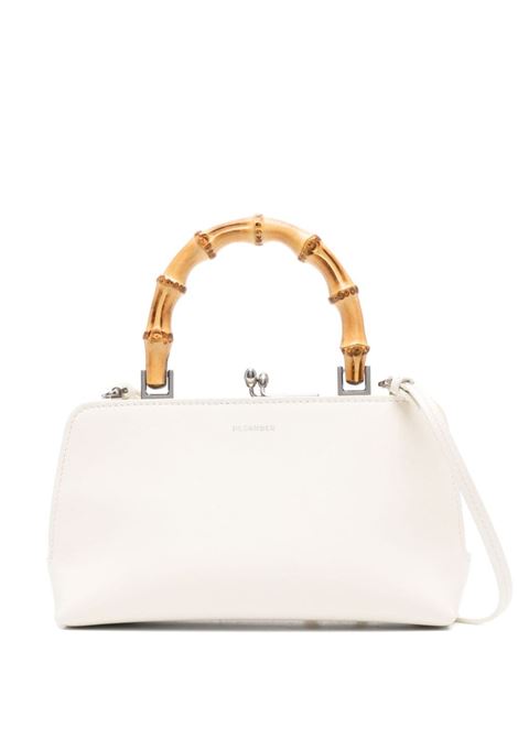 Borsa tote Goji Bamboo in bianco Jil Sander - donna