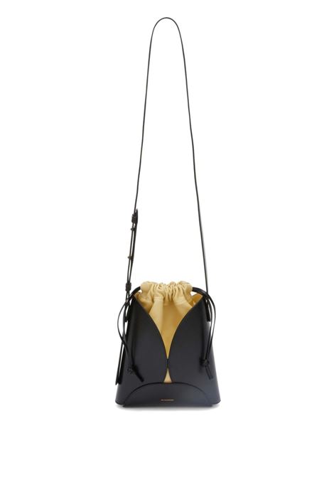 Black ellipse crossbody bag Jil Sander - women JIL SANDER | Crossbody bags | J07WG0082P7100001