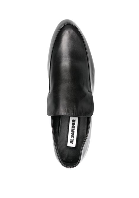 Black slip-on leather loafers Jil Sander - women JIL SANDER | J15ZJ0023P4864001