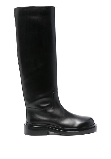 Black leather high boots Jil Sander - women JIL SANDER | Boots | J16WW0029P4942001