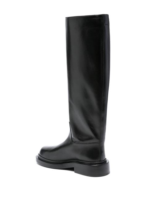 Black leather high boots Jil Sander - women JIL SANDER | J16WW0029P4942001