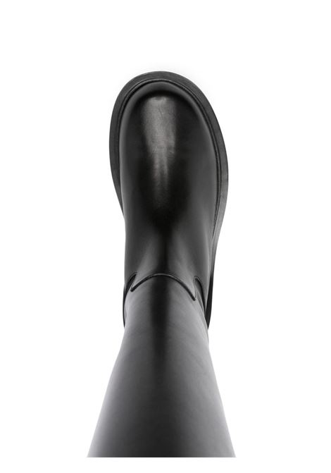 Black leather high boots Jil Sander - women JIL SANDER | J16WW0029P4942001