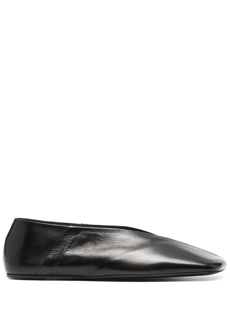 Black Tripon ballerina shoes Jil Sander - women JIL SANDER | J57WZ0001P4864001