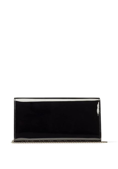 Clutch emmie con finitura lucida in nero Jimmy Choo - donna JIMMY CHOO | EMMIEPATBLKGLD