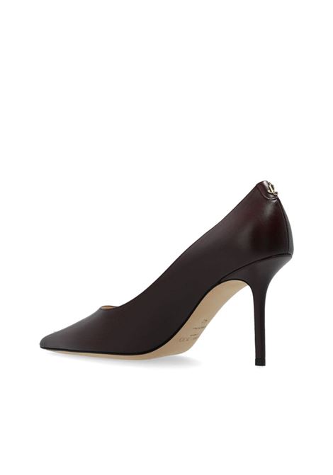 Burgundy Love 85 pointed-toe pumps Jimmy Choo - women JIMMY CHOO | LOVE85ZNUGRNT