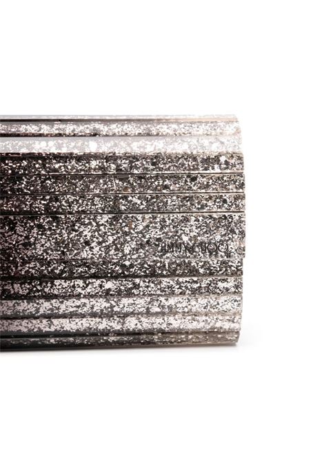 Black and grey glitter Degrade hand bag Jimmy Choo - women JIMMY CHOO | SWEETIEDGABLKCHMPGN