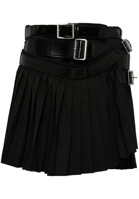 Black belted mini skirt Junya watanabe - women 