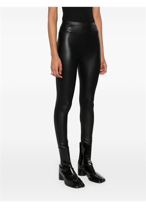 Black faux-leather leggings Junya watanabe - women    JUNYA WATANABE | JNT0031