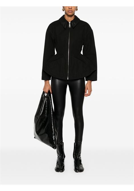 Black faux-leather leggings Junya watanabe - women    JUNYA WATANABE | JNT0031