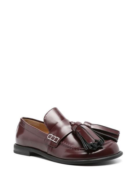 Mocassini con nappine in bordeaux di JW Anderson - donna JW ANDERSON | ANW43002A679