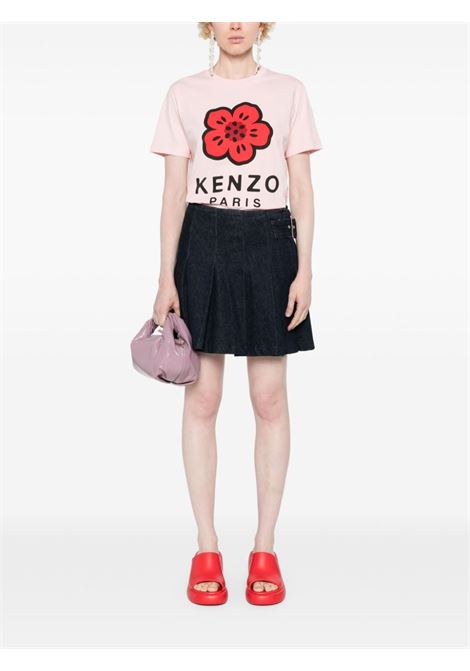 Pink Boke Flower-print T-shirt Kenzo - women KENZO | FE62TS1404SO34