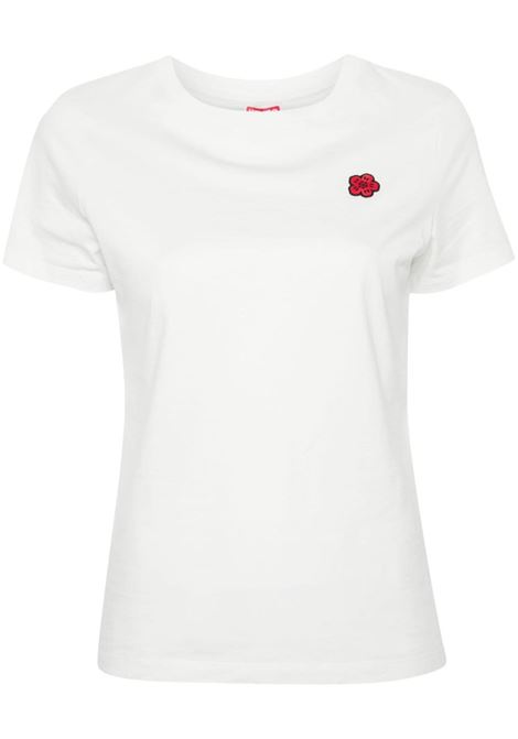 White gots boke short-sleeved t-shirt Kenzo - women KENZO | FE62TS1414SO02