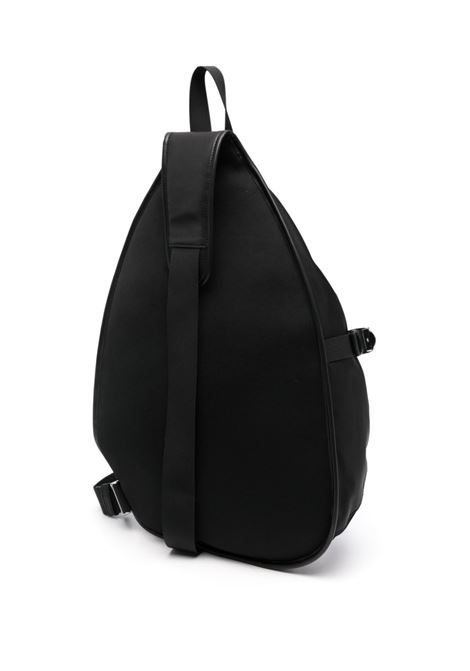 Black logo-patch backpack Kenzo - unisex KENZO | FE65SA120B1099