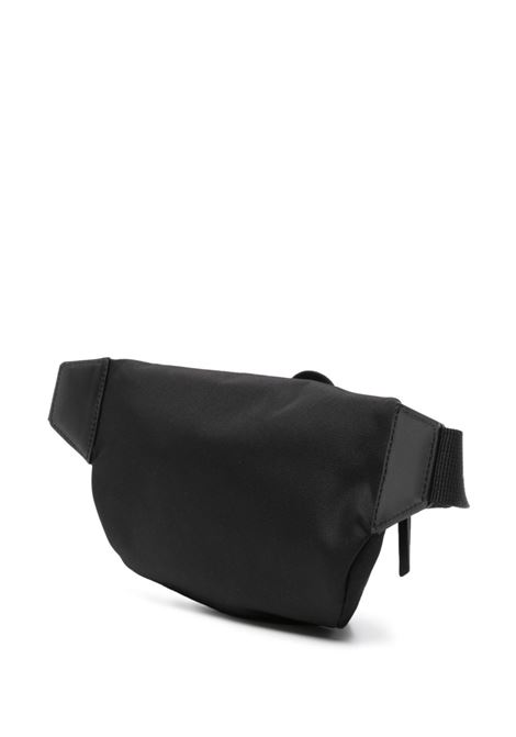 Black Varsity logo-embroidered belt bag Kenzo - men KENZO | FE65SA607F2799
