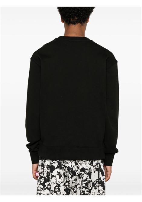 Black tiger-embroidered sweatshirt Kenzo - men  KENZO | FE65SW2184MG99J